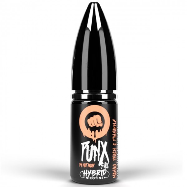Mango Peach & Pineapple Hybrid Salt E Liquid 10ml by Punx Riot Squad