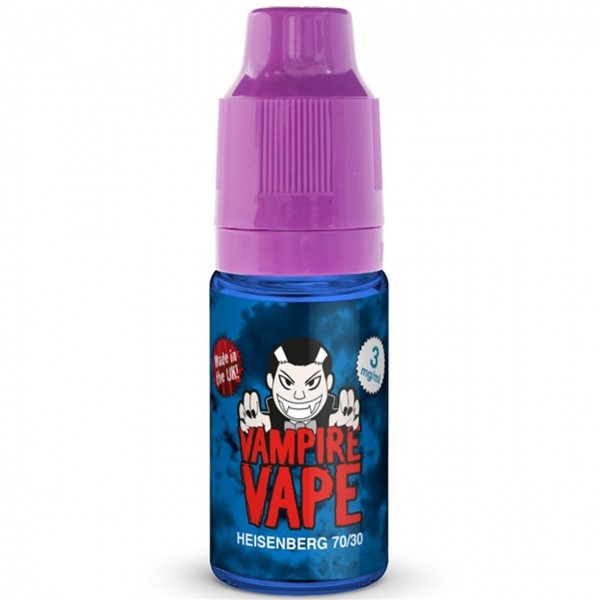 Heisenberg 70VG 30PG E Liquid 10ml By Vampire Vape