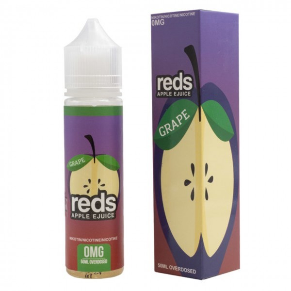 Grape E Liquid 50ml Shortfill by Reds E Juice