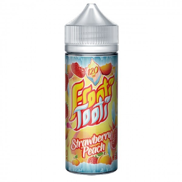 Strawberry Peach E Liquid 100ml Shortfill by Frooti Tooti