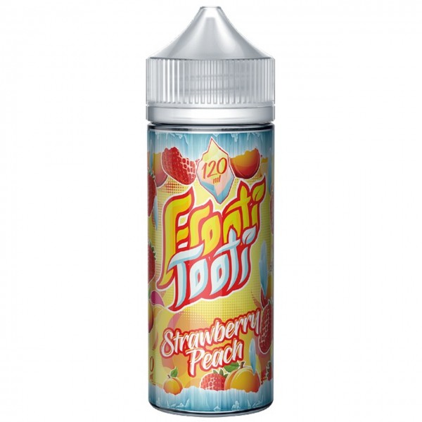 Strawberry Peach On Ice E Liquid 100ml Shortfill by Frooti Tooti
