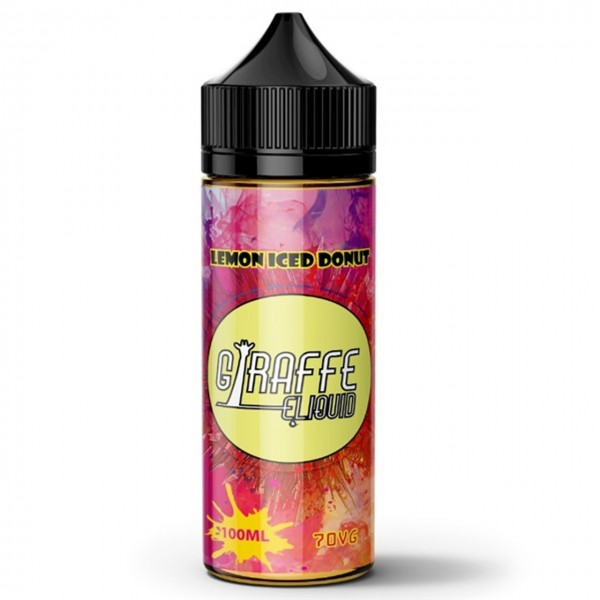 Lemon Iced Donut E Liquid 100ml by Giraffe