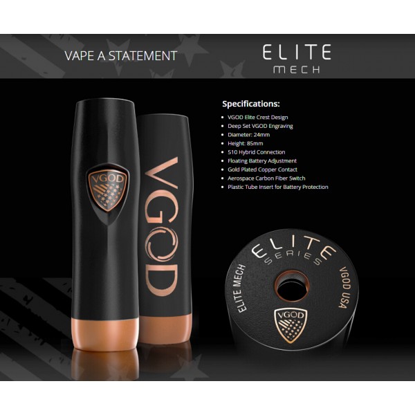 VGOD Elite Mechanical Mod Free Delivery