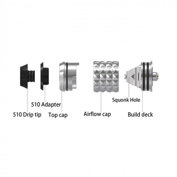 Vandy Vape Capstone Dual Coil Squonking RDA