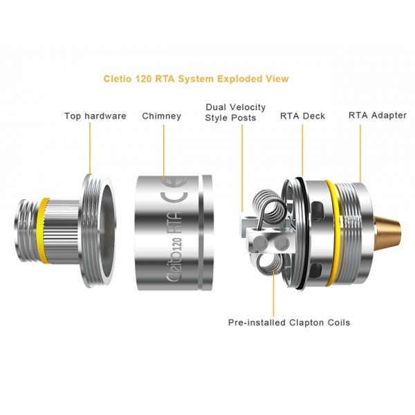 Aspire Cleito 120 RTA System