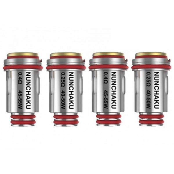 4 Pack Uwell Nunchaku Replacement Coil Heads