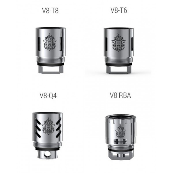 3 Pack SMOK TFV8 Tank V8 Turbo Coils