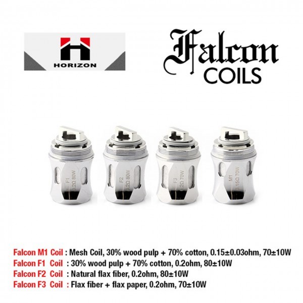 3 Pack HorizonTech Falcon Coils Heads