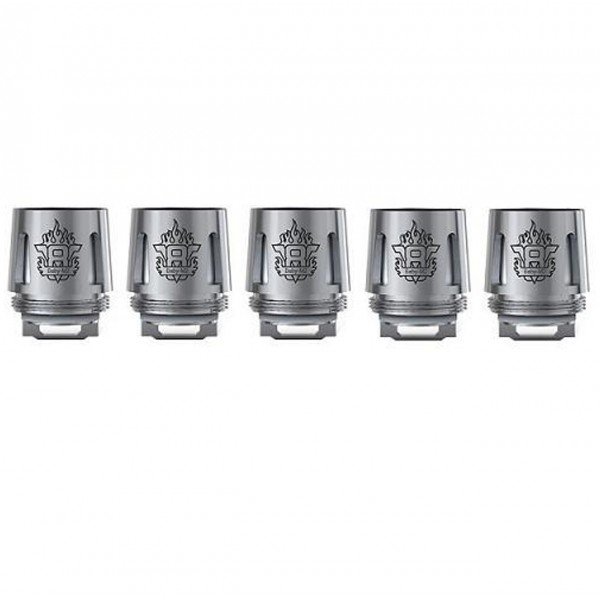 5 Pack SMOK TFV8  Baby Tank V8 Baby M2 Dual Coils