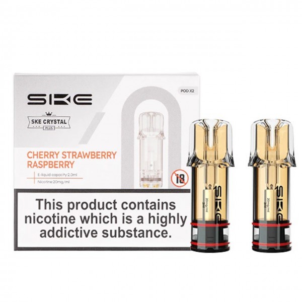 SKE Crystal Plus Pre-filled E Liquid Pods by SKE