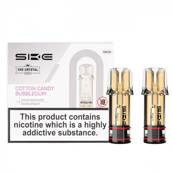 SKE Crystal Plus Pre-filled E Liquid Pods by SKE