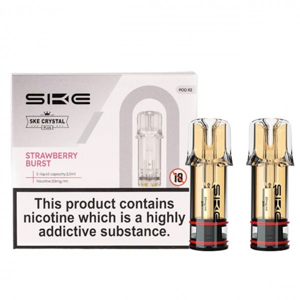 SKE Crystal Plus Pre-filled E Liquid Pods by SKE