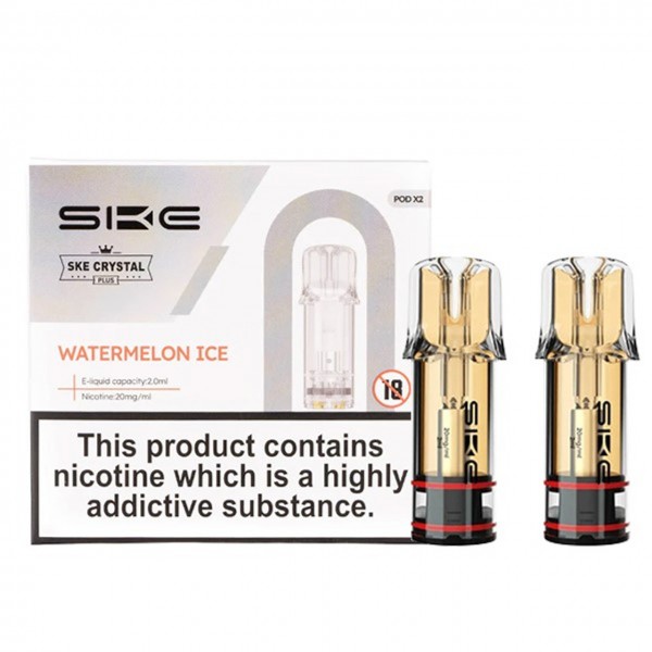 SKE Crystal Plus Pre-filled E Liquid Pods by SKE