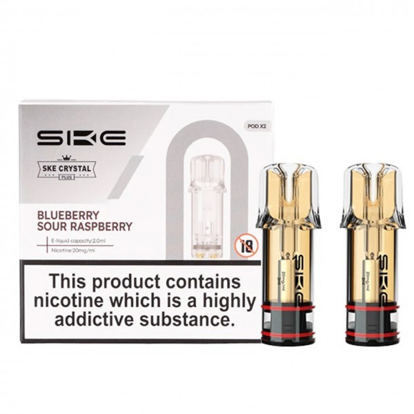 SKE Crystal Plus Pre-filled E Liquid Pods by SKE