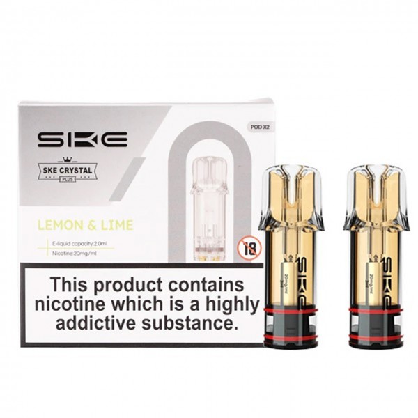 SKE Crystal Plus Pre-filled E Liquid Pods by SKE