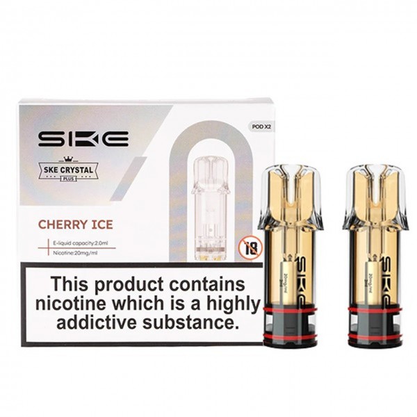 SKE Crystal Plus Pre-filled E Liquid Pods by SKE