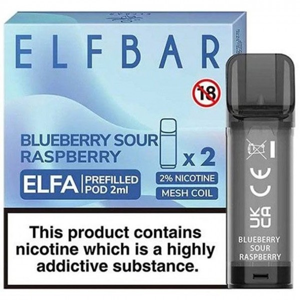 Elfa Pre-filled E Liquid Pods by Elf Bar