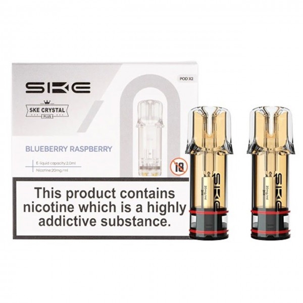 SKE Crystal Plus Pre-filled E Liquid Pods by SKE