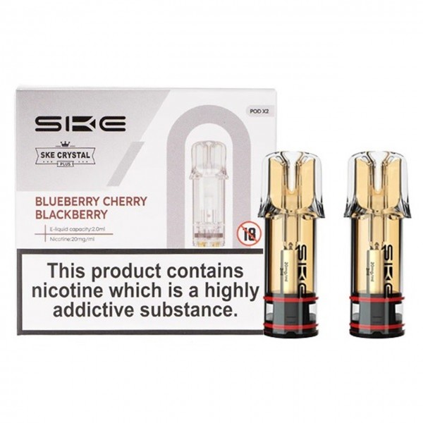 SKE Crystal Plus Pre-filled E Liquid Pods by SKE