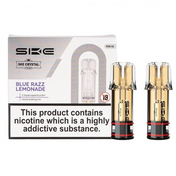 SKE Crystal Plus Pre-filled E Liquid Pods by SKE