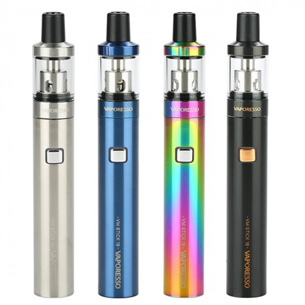 Vaporesso VM STICK 18 Starter Kit inc Free E Liquids