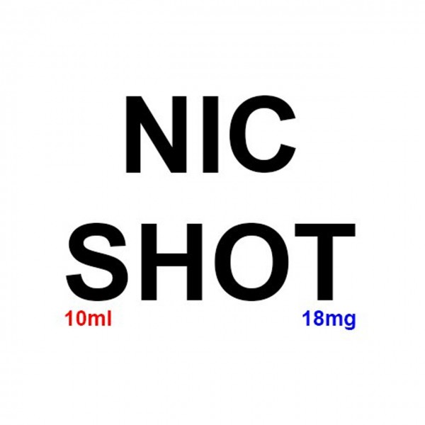 Unflavoured 70VG Nicotine Shot E Liquid 10ml By OMG
