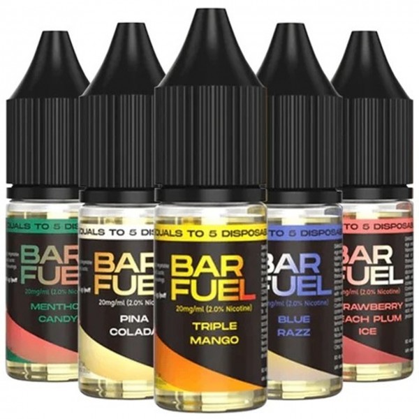10 x 10ml Nicotine Salt Bar Fuel E Liquids Variety Pack