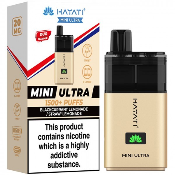 Hayati Mini Ultra 1500 Pod Kit