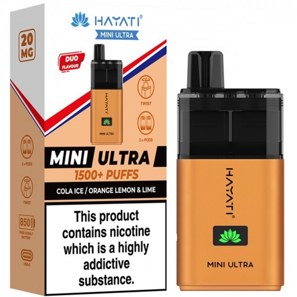 Hayati Mini Ultra 1500 Pod Kit