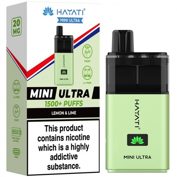 Hayati Mini Ultra 1500 Pod Kit